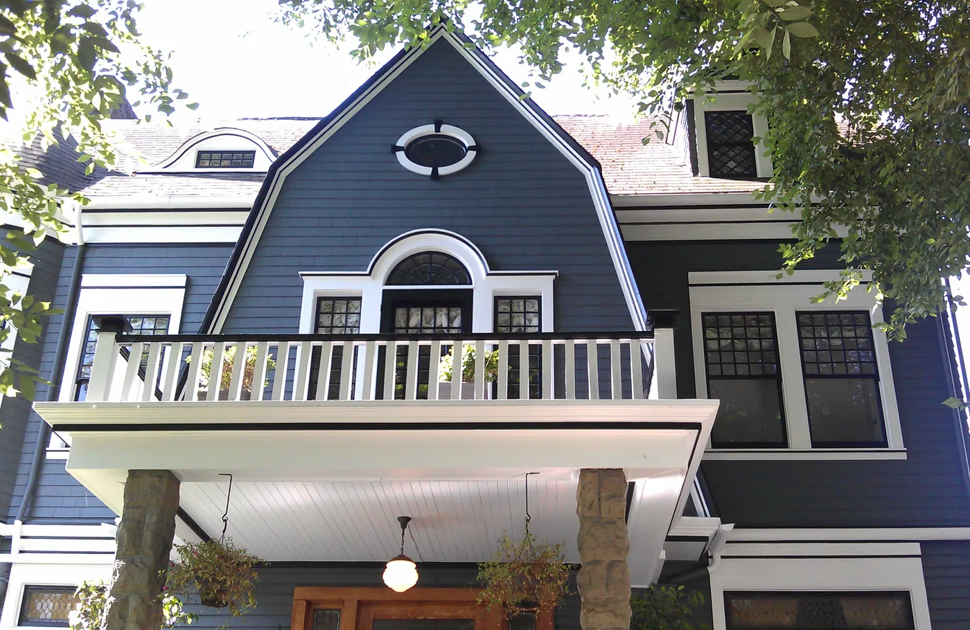Portland home with a completed exterior repaint